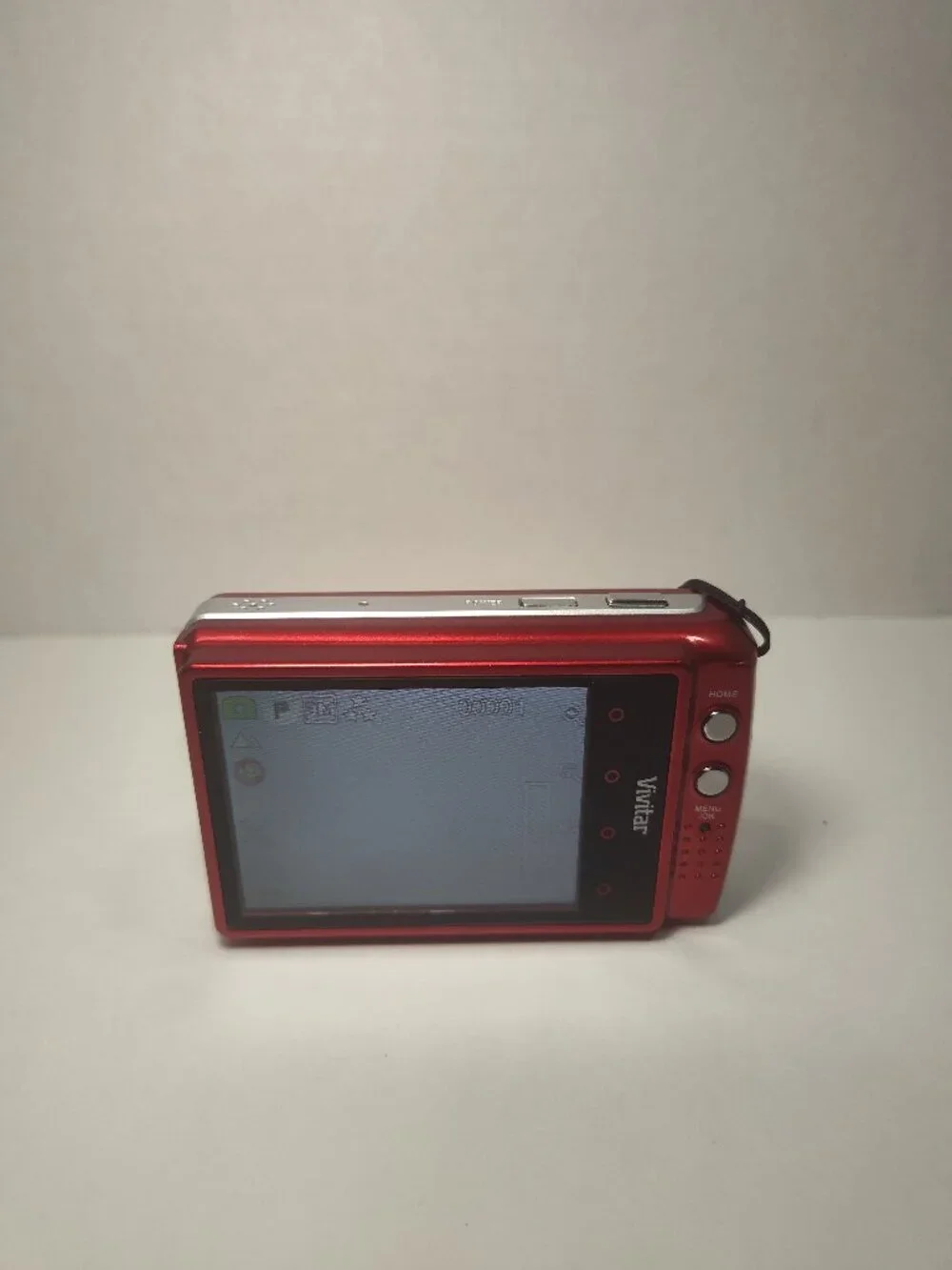 Vivitar ViviCam T328 12.1MP Digital Camera Kit Red Tested Complete New Battery